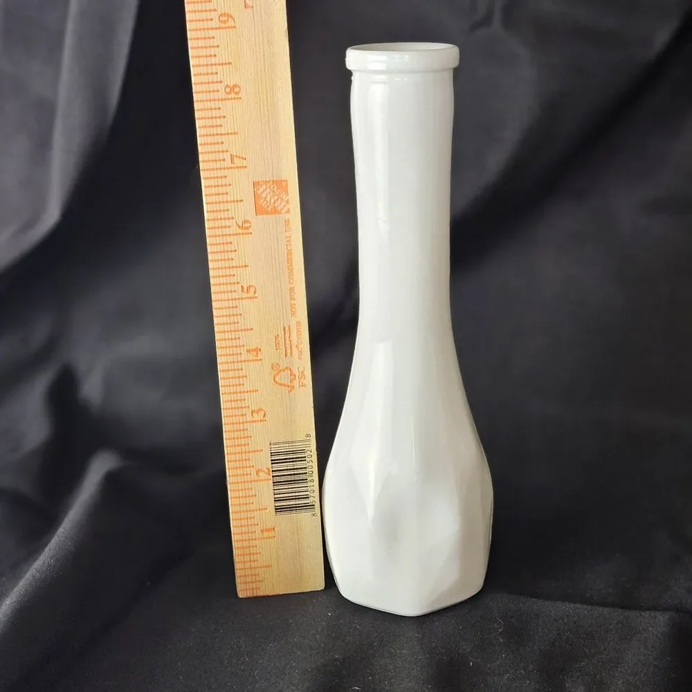 Vintage Glass EO Brody White Milk Glass 8 3/4